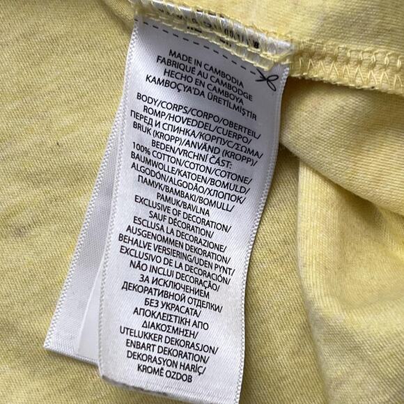 Polo Ralph Lauren Polo Shirt Men's Large Yellow Classic Fit Embroidered Pony - Picture 6 of 9
